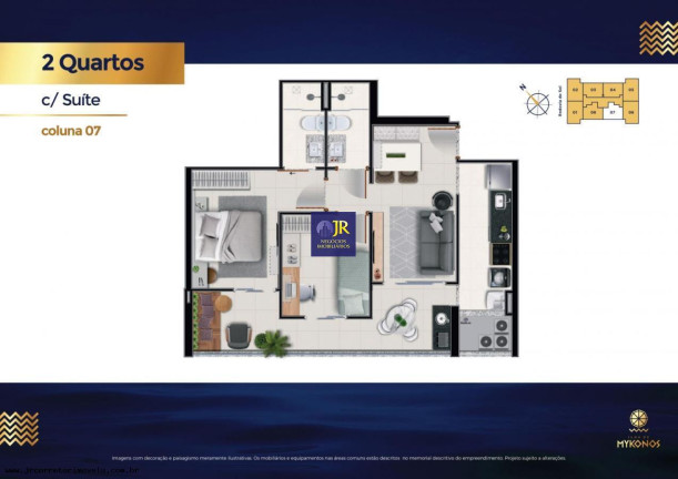 Imagem Apartamento com 2 Quartos à Venda, 60 m² em Jockey De Itaparica - Vila Velha Imagem Apartamento com 2 Quartos à Venda, 60 m² em Jockey De Itaparica - Vila Velha