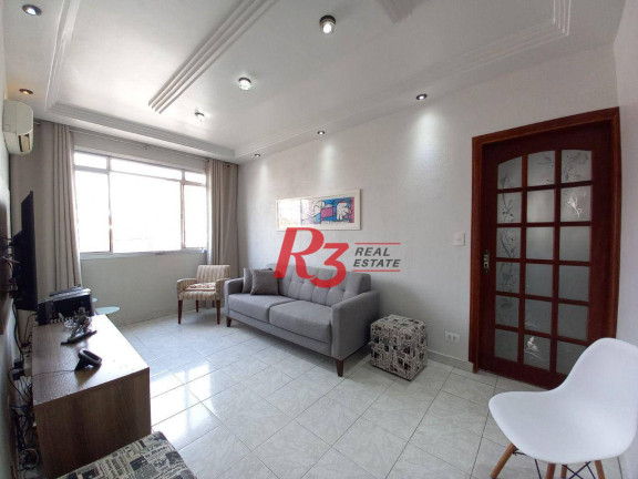 Apartamento com 2 Quartos à Venda, 72 m² em Campo Grande - Santos