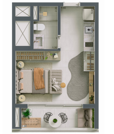 Imagem Apartamento com 1 Quarto à Venda, 28 m² em Vila Clementino - São Paulo Imagem Apartamento com 1 Quarto à Venda, 28 m² em Vila Clementino - São Paulo