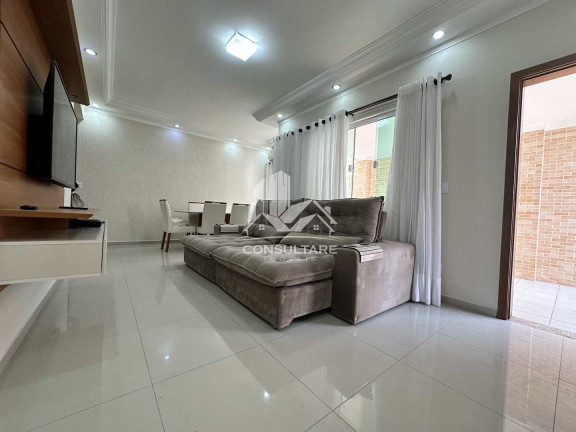 Imagem Casa com 3 Quartos para Alugar, 137 m² em Marapé - Santos