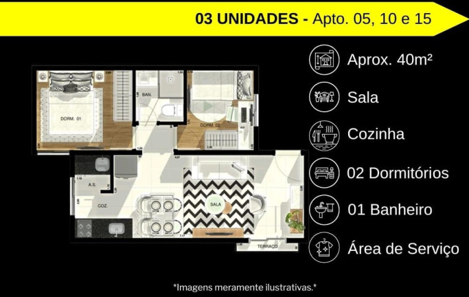 Imagem Apartamento com 2 Quartos à Venda, 35 m² em Jardim Nossa Senhora Do Carmo - São Paulo
