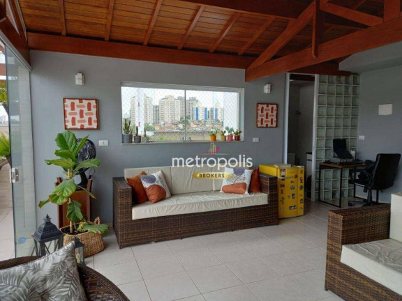 Imagem Cobertura com 2 Quartos à Venda, 116 m² em Vila Scarpelli - Santo André Imagem Cobertura com 2 Quartos à Venda, 116 m² em Vila Scarpelli - Santo André