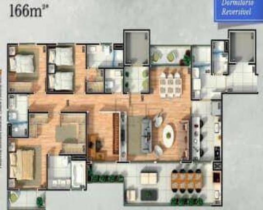 Apartamento com 2 Quartos à Venda, 166 m² em Jardim América - Sorocaba
