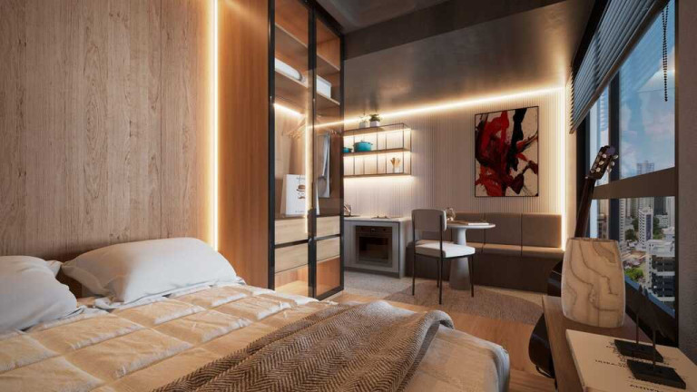 Imagem Apartamento com 1 Quarto à Venda, 25 m² em Encruzilhada - Recife