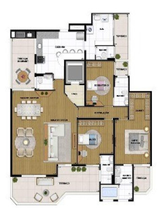 Imagem Apartamento com 3 Quartos à Venda, 197 m² em Rudge Ramos - São Bernardo Do Campo Imagem Apartamento com 3 Quartos à Venda, 197 m² em Rudge Ramos - São Bernardo Do Campo