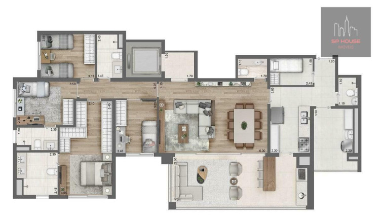 Imagem Apartamento com 4 Quartos à Venda, 158 m² em Perdizes - São Paulo