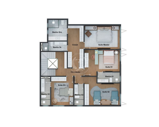 Imagem Casa de Condomínio com 3 Quartos à Venda, 509 m² em Real Parque - São Paulo