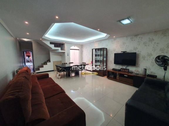 Sobrado com 3 Quartos à Venda, 215 m² em Vila Camilópolis - Santo André