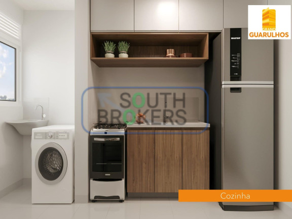 Imagem Apartamento com 2 Quartos à Venda,  em Vila Nova Bonsucesso - Guarulhos