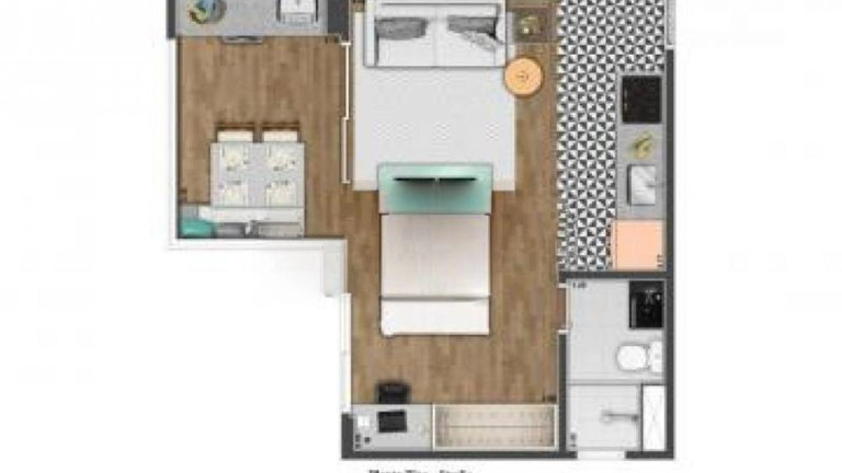 Imagem Apartamento com 1 Quarto à Venda, 35 m² em Novo Osasco - Osasco