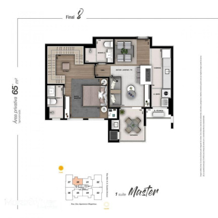 Imagem Apartamento com 2 Quartos à Venda, 66 m² em Cristo Rei - Curitiba Imagem Apartamento com 2 Quartos à Venda, 66 m² em Cristo Rei - Curitiba