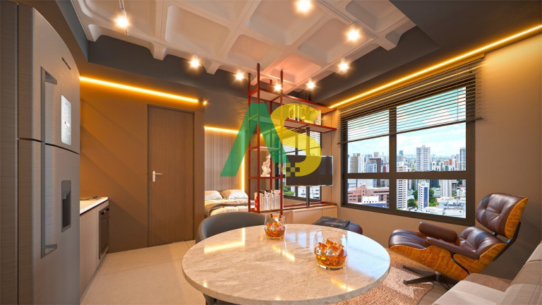 Imagem Flat com 1 Quarto à Venda, 20 m² em Encruzilhada - Recife