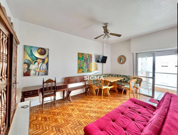 Apartamento com 2 Quartos à Venda, 55 m² em Praia Das Pitangueiras - Guarujá
