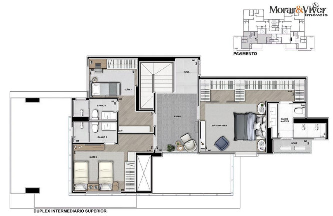 Imagem Apartamento com 3 Quartos à Venda, 131 m² em Cabral - Curitiba