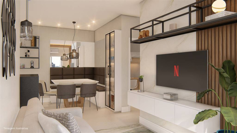Imagem Apartamento com 2 Quartos à Venda, 61 m² em Guilhermina - Praia Grande