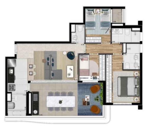 Imagem Apartamento com 2 Quartos à Venda, 81 m² em Perdizes - São Paulo
