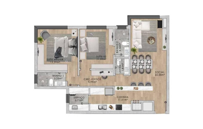 Imagem Apartamento com 2 Quartos à Venda, 92 m² em Pousada Da Neve - Nova Petrópolis Imagem Apartamento com 2 Quartos à Venda, 92 m² em Pousada Da Neve - Nova Petrópolis