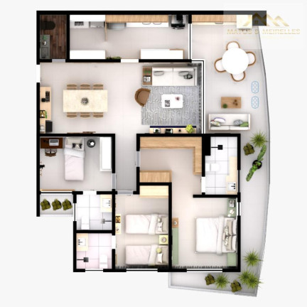 Imagem Apartamento com 3 Quartos à Venda, 120 m² em Pedras - Eusébio Imagem Apartamento com 3 Quartos à Venda, 120 m² em Pedras - Eusébio