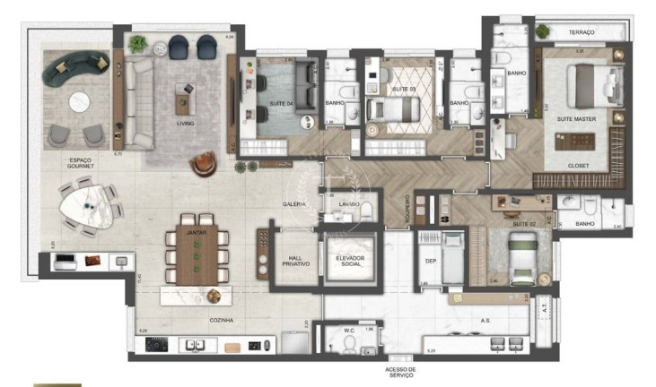 Imagem Cobertura com 4 Quartos à Venda, 221 m² em Vila Romana - São Paulo
