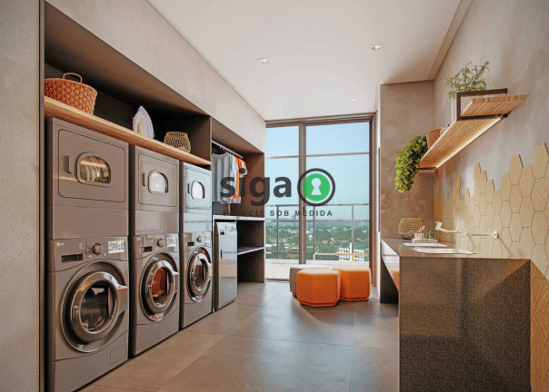 Imagem Apartamento com 1 Quarto à Venda, 32 m² em Brooklin - São Paulo
