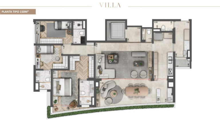 Imagem Imóvel com 3 Quartos à Venda, 221 m² em Moema - São Paulo