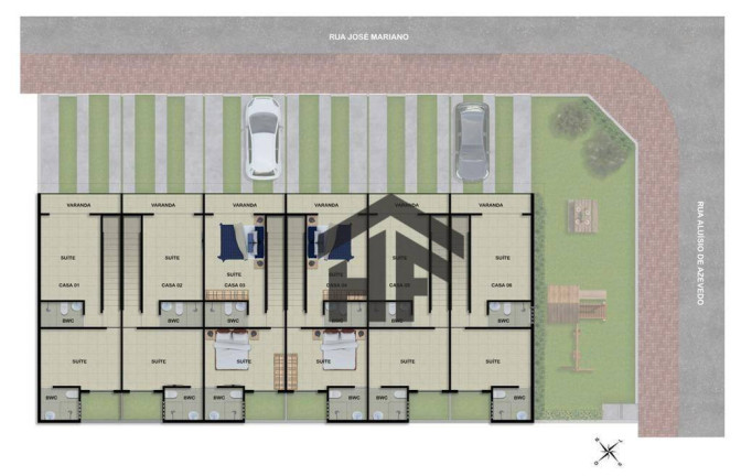 Imagem Apartamento com 3 Quartos à Venda, 84 m² em Jardim Atlântico - Olinda Imagem Apartamento com 3 Quartos à Venda, 84 m² em Jardim Atlântico - Olinda