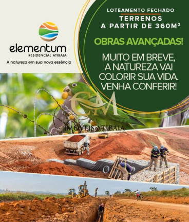Imagem Terreno em Condomínio à Venda, 360 m² em Cachoeira - Atibaia Imagem Terreno em Condomínio à Venda, 360 m² em Cachoeira - Atibaia