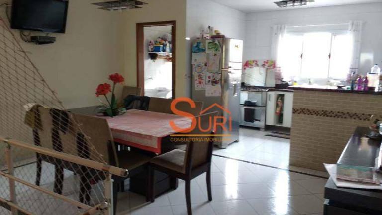 Imagem Sobrado com 4 Quartos à Venda, 243 m² em Parque Jaçatuba - Santo André