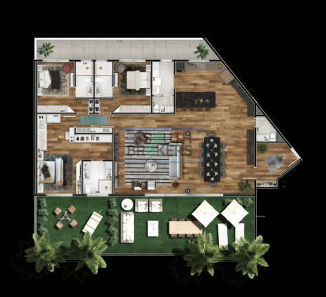 Imagem Apartamento com 3 Quartos à Venda,  em Hugo Lange - Curitiba