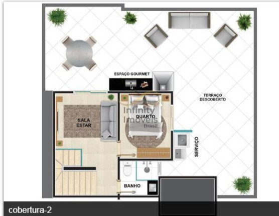 Imagem Cobertura com 3 Quartos à Venda, 172 m² em Monsenhor Messias - Belo Horizonte
