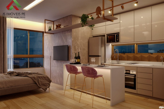 Imagem Imóvel com 1 Quarto à Venda, 24 m² em Boa Viagem - Recife