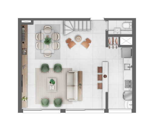 Imagem Apartamento com 2 Quartos à Venda, 90 m² em Centro - Torres