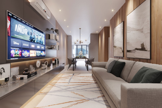 Imagem Apartamento com 2 Quartos à Venda, 81 m² em Perequê - Porto Belo