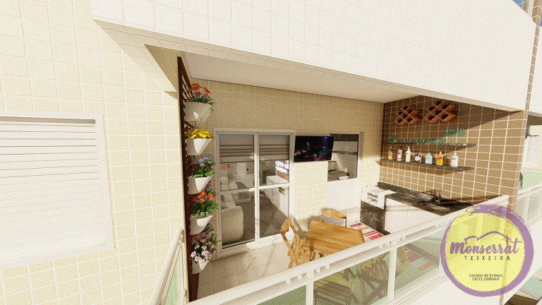 Imagem Imóvel com 1 Quarto à Venda, 55 m² em Caiçara - Praia Grande Imagem Imóvel com 1 Quarto à Venda, 55 m² em Caiçara - Praia Grande