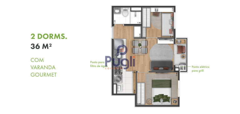 Imagem Apartamento com 2 Quartos à Venda, 44 m² em Vila Nair - São Paulo Imagem Apartamento com 2 Quartos à Venda, 44 m² em Vila Nair - São Paulo