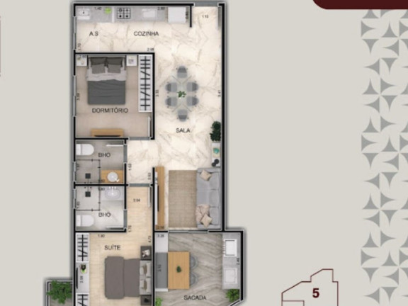 Imagem Apartamento com 2 Quartos à Venda, 79 m² em Vila Mirim - Praia Grande