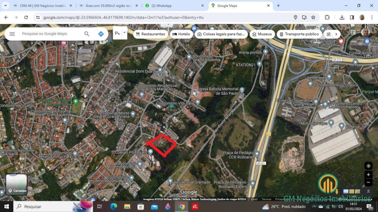 Imagem Terreno à Venda, 35.000 m² em Granja Viana - Cotia Imagem Terreno à Venda, 35.000 m² em Granja Viana - Cotia