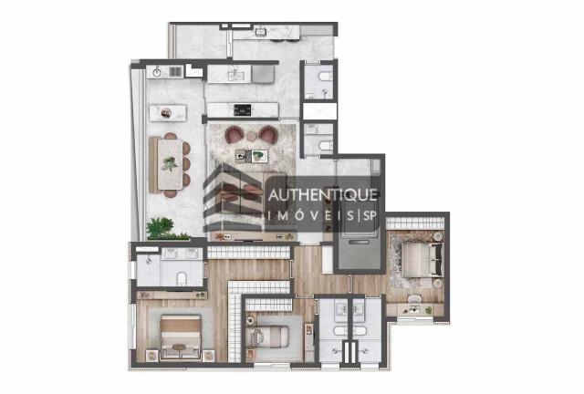 Imagem Cobertura com 4 Quartos à Venda, 306 m² em Moema - São Paulo