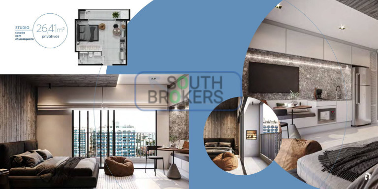 Imagem Apartamento com 2 Quartos à Venda, em água Verde - Curitiba Imagem Apartamento com 2 Quartos à Venda, em água Verde - Curitiba