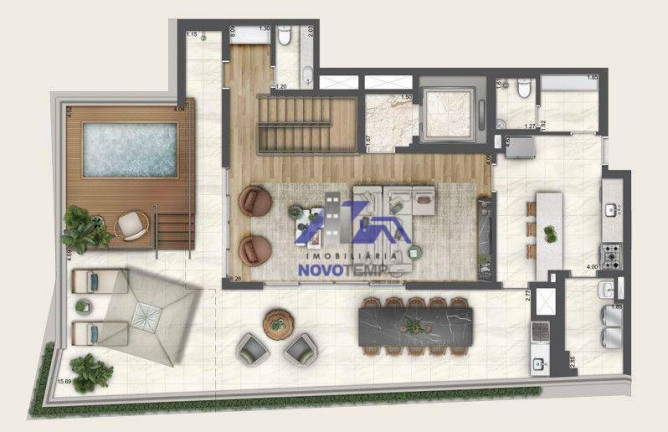 Imagem Cobertura com 4 Quartos à Venda, 371 m² em Paraíso - São Paulo