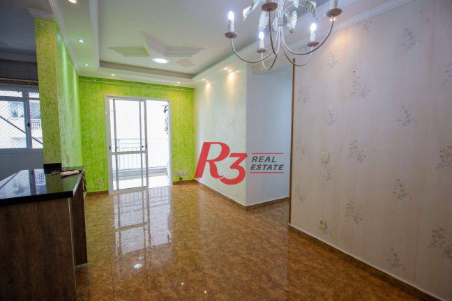 Imagem Apartamento com 2 Quartos para Alugar, 64 m² em Marapé - Santos Imagem Apartamento com 2 Quartos para Alugar, 64 m² em Marapé - Santos