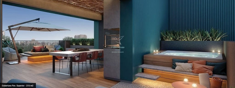 Imagem Cobertura com 3 Quartos à Venda, 254 m² em Vila Ipojuca - São Paulo