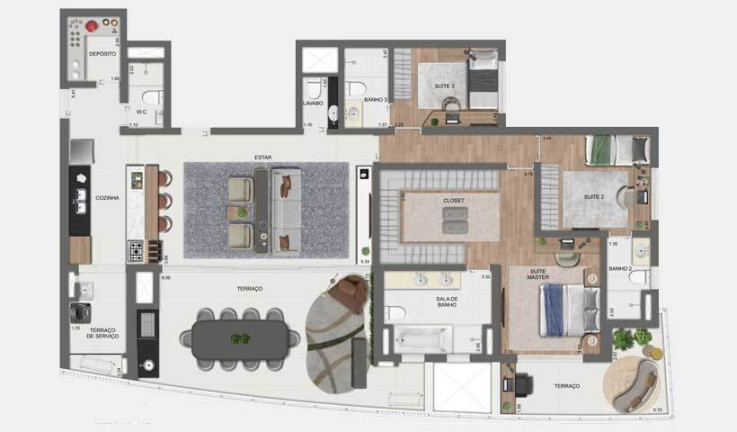 Imagem Apartamento com 2 Quartos à Venda, 105 m² em Jardim Das Acácias - São Paulo Imagem Apartamento com 2 Quartos à Venda, 105 m² em Jardim Das Acácias - São Paulo