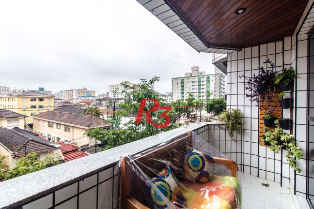 Imagem Apartamento com 3 Quartos à Venda, 121 m² em Campo Grande - Santos