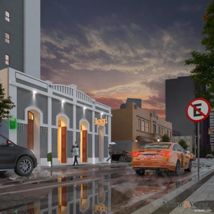 Imagem Imóvel com 1 Quarto à Venda, 24 m² em Centro - Curitiba