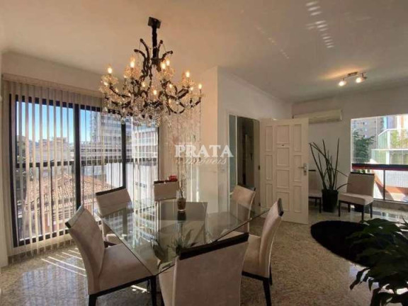 Imagem Apartamento com 3 Quartos à Venda, 140 m² em Embaré - Santos