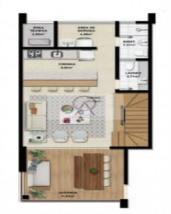 Imagem Imóvel com 3 Quartos à Venda, 115 m² em Itacimirim - Camaçari