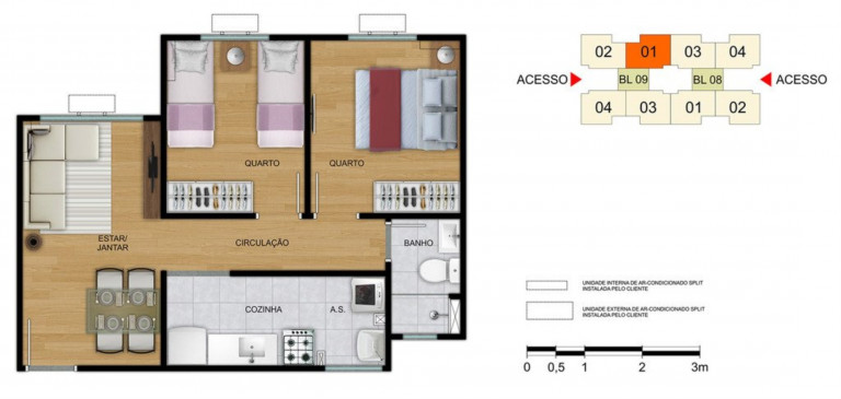 Imagem Imóvel com 2 Quartos à Venda, 45 m² em Campo Grande - Rio De Janeiro Imagem Imóvel com 2 Quartos à Venda, 45 m² em Campo Grande - Rio De Janeiro