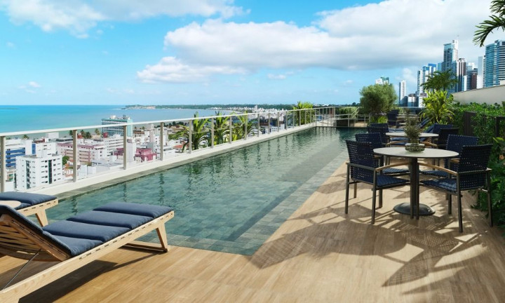 Imagem Apartamento com 2 Quartos à Venda, 60 m² em Cabo Branco - João Pessoa