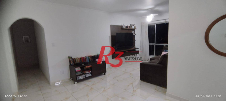Apartamento com 2 Quartos à Venda, 102 m² em José Menino - Santos